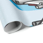 ジェット飛行機ラッピング紙 ラッピングペーパー (ロールコーナー)