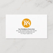 ジェット飛行機リフトオフグローバル輸送空港タクシー 名刺 (裏面)