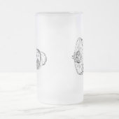 ジェット・エンジン フロストグラスビールジョッキ (中央)