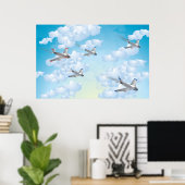 ジェット ポスター (ホームオフィス)