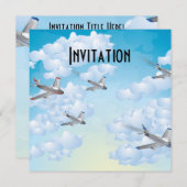 ジェット 招待状 (正面/裏面)