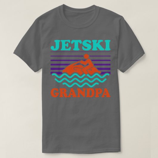 ジェツスキージェツスキーグランパ Tシャツ (デザイン正面)