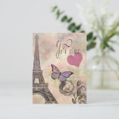 ジェティアイメヴィンテージバレンタイン ポストカード (スタンド正面)