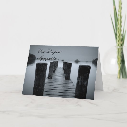 ジェティファースト悔やみや弔慰カード カード (正面)