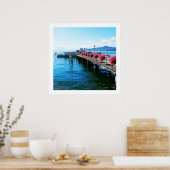 ジェティ・オン・ジュネーブ,スイス ポスター (キッチン)