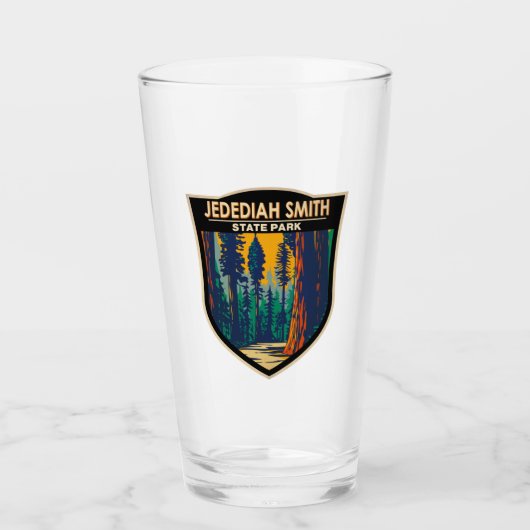 ジェディアスミスレッドウッズ州パークカリフォルニア タンブラーグラス (正面)