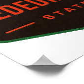 ジェディアスミス州パーク ポスター (角)