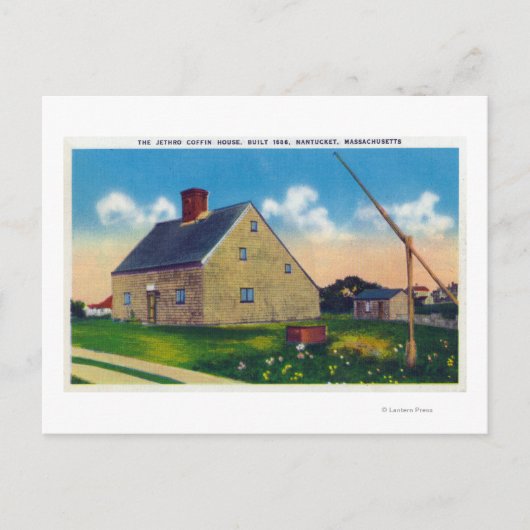 ジェトロ棺の家の外観 ポストカード (正面)