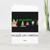 ジェドザツイスト小妖精や小人 シーズンカード (裏面)