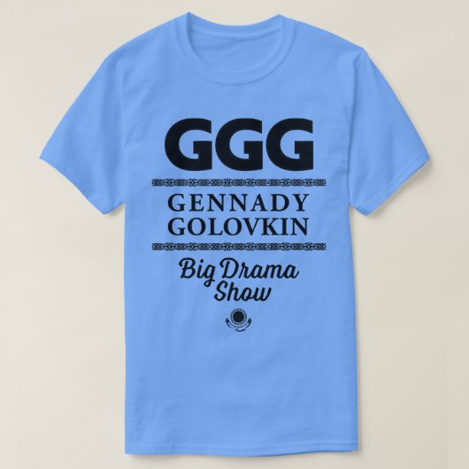 ジェナディ・ゴロフキン・ビッグドラマ・ショー Tシャツ (デザイン正面)