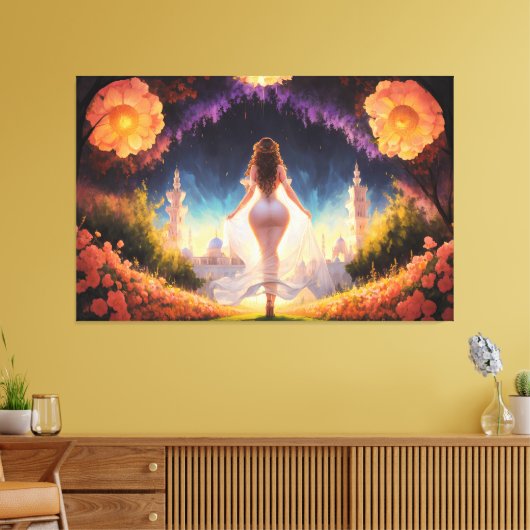 ジェナ キャンバスプリント (インサイチュ (リビング))