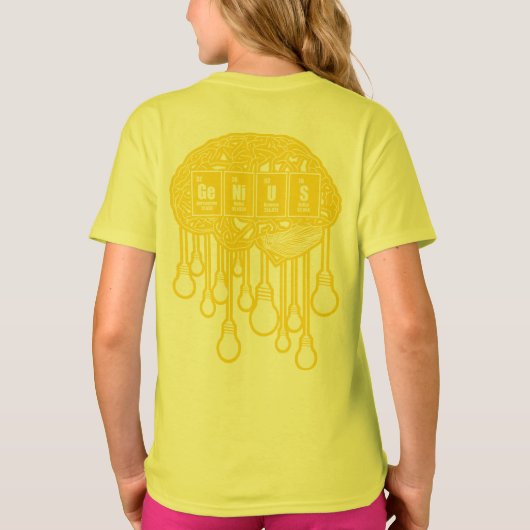 ジェニウス Tシャツ (裏面)