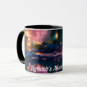 ジェニェシュ朝のお茶 マグカップ (正面左)