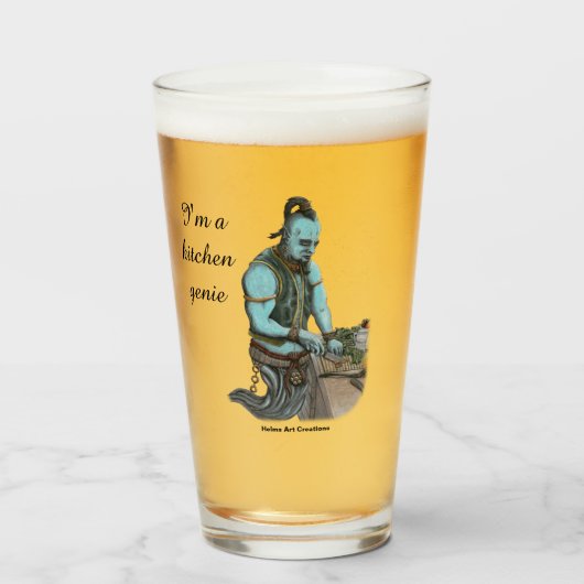 ジェニエシェフ料理ディナーファンタジー飲みガラス タンブラーグラス (ドリンク正面)