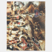 ジェニエランプ フリースブランケット (正面)