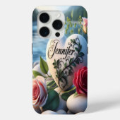 ジェニファーのハートバイザリバー Case-Mate iPhoneケース (裏面)