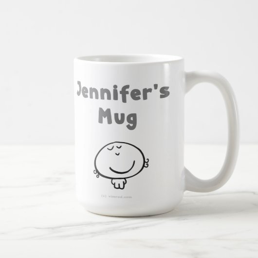 ジェニファーのマグ コーヒーマグカップ (右)