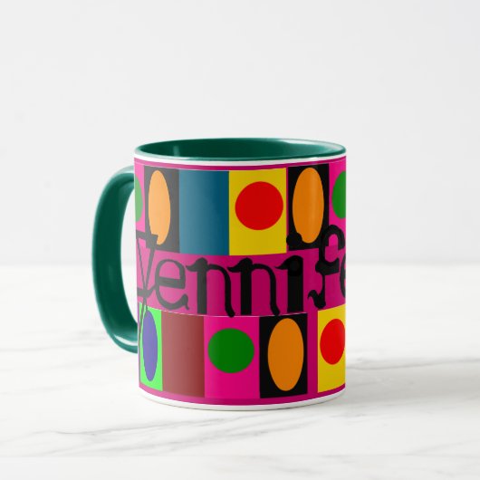 ジェニファーのマグ マグカップ (正面左)