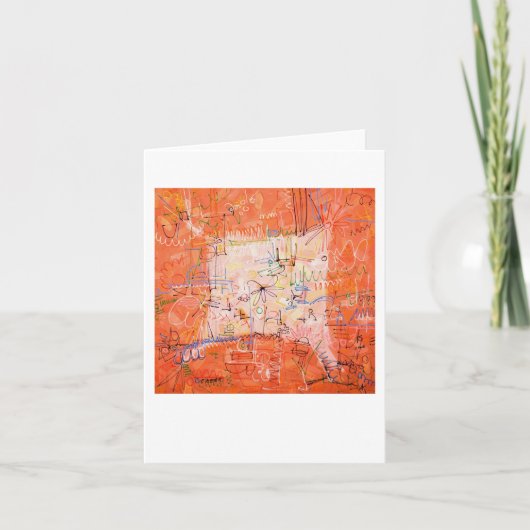 ジェニファーのメッセージカード カード (正面)