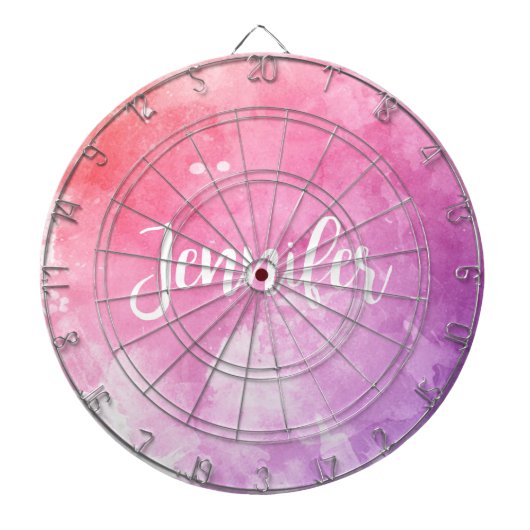 ジェニファーの名前 ダーツボード (正面)