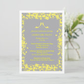 ジェニファーの招待状-原稿の文字 招待状 (スタンド正面)