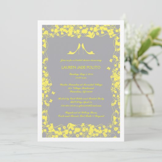 ジェニファーの招待状-原稿の文字 招待状 (スタンド正面)