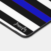 ジェニファーの細い青い線 デスクマット (コーナー)