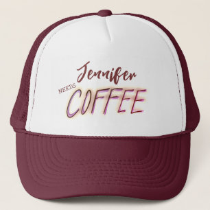 ジェニファーはコーヒーが必要 キャップ