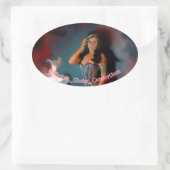 ジェニファーリネア1ファンツ 楕円形シール (バッグ)