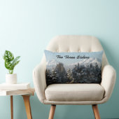 ジェニファー湖写真枕 ランバークッション (椅子)