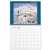 ジェニファー祝レイクのオレゴン50年！ カレンダー (1月 2027)