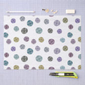 ジェニファー紙吹雪ドットティッシュペーパー 薄葉紙 (クラフト)