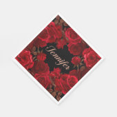 ジェニファー誕生日 スタンダードランチョンナプキン (角)