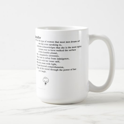 ジェニファー コーヒーマグカップ (右)