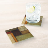 ジェニファー・ゴルdbergerによる秋季印象派 ガラスコースター (アングル)