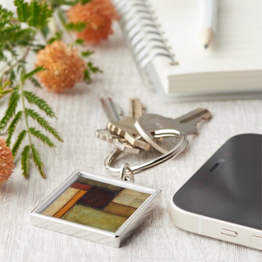 ジェニファー・ゴルdbergerによる秋季印象派 キーホルダー (側面)