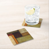 ジェニファー・ゴルdbergerによる秋季印象派 スクエアペーパーコースター (インサイチュ)