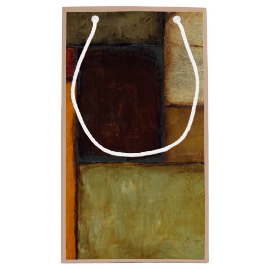 ジェニファー・ゴルdbergerによる秋季印象派 スモールペーパーバッグ (裏面)