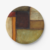 ジェニファー・ゴルdbergerによる秋季印象派 ペーパープレート (正面)
