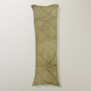 ジェニファーGoldberger著つながれた円の絵画 ボディピロー