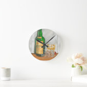 ジェニファーGoldberger著スコットランドの静物画 ラウンド壁時計 (ホーム)