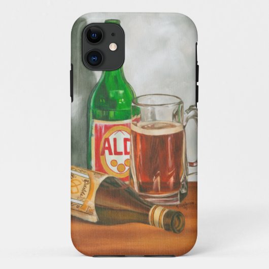 ジェニファーGoldberger著ビールが付いている静物画 Case-Mate iPhoneケース (裏面)