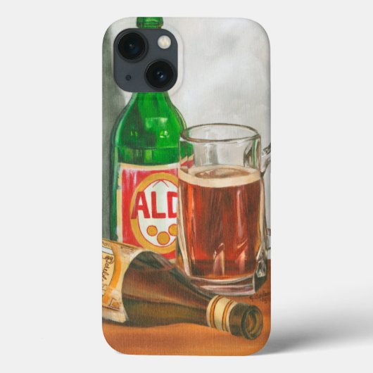 ジェニファーGoldberger著ビールが付いている静物画 Case-Mate iPhoneケース (裏面)