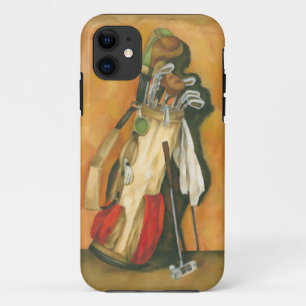ジェニファーGoldberger著手袋が付いているゴルフバッグ iPhone 11 ケース