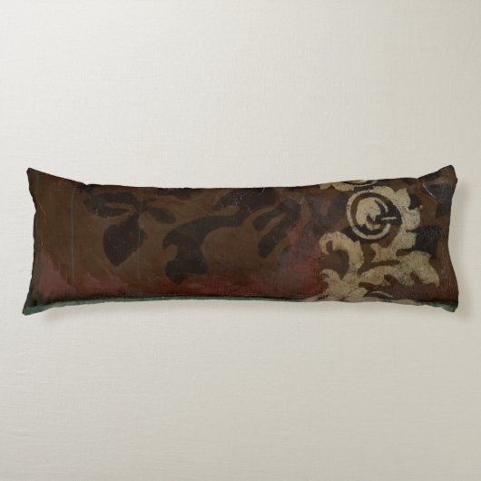 ジェニファーGoldberger著抽象的なダマスク織のタペストリー ボディピロー (正面)