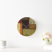 ジェニファーGoldberger著秋の印象派 ラウンド壁時計 (ホーム)