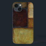 ジェニファーGoldberger著秋の印象派 iPhone 13ケース<br><div class="desc">秋色はジェニファーGoldbergerによってこの印象派の絵画に浸透します。 赤い、日焼けおよび暗闇茶色にして下さい-オレンジはこの部分より背景を構成する幾何学的なパネルに住みます。 今日コピーを買って下さい!</div>
