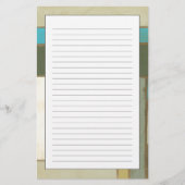 ジェニファーGoldberger著風化させたパネルの絵画 便箋 (正面)