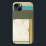ジェニファーGoldberger著風化させたパネルの絵画 iPhone 13ケース<br><div class="desc">ジェニファーこのGoldbergerの絵画の風化させた質はそれらを買う前にそれにそれらの穴が付いているジーンズのようなコンテンポラリーな感じを、与えます。 それをあなたの壁に置き、素朴な美しいを楽しんで下さい!</div>