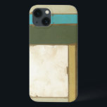 ジェニファーGoldberger著風化させたパネルの絵画 iPhone 13ケース<br><div class="desc">ジェニファーこのGoldbergerの絵画の風化させた質はそれらを買う前にそれにそれらの穴が付いているジーンズのようなコンテンポラリーな感じを、与えます。 それをあなたの壁に置き、素朴な美しいを楽しんで下さい!</div>